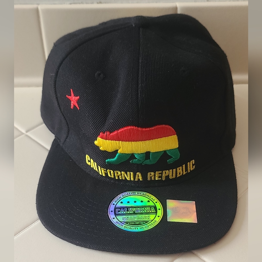 Black California Snapback
